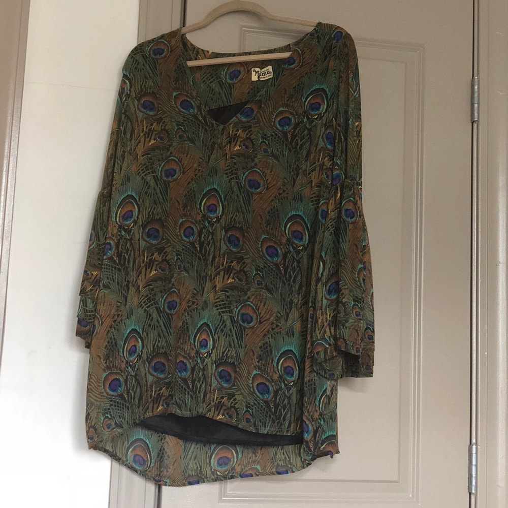 Show Me Your MuMu Peacock Tunic Dress